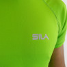 MAILLOT RUNNING - SILA PRIME VERT - Manches courtes