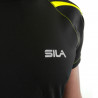 MAILLOT RUNNING - SILA PRIME NOIR - Manches courtes