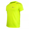 MAILLOT RUNNING - SILA PRIME JAUNE FLUO - Manches courtes