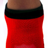 CHAUSSETTES TECHNICS SILA - Courtes ROUGE / NOIR