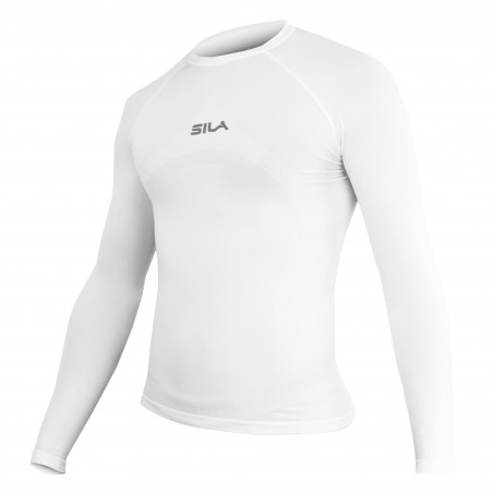 Maillot Underwear SILA PRIME Blanc Manches longues