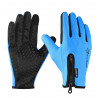 GANTS LONG MTB ROCKBROS - ZIP THERMIQUE Bleu