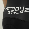 CYCLING BIB TIGHT CARBON STYLE BLUE