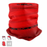 BANDANA NECK multifunction SILA - SS CREATIVITY RED/BLACK