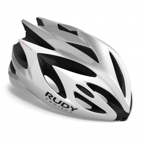 CASQUE RUDY PROJECT RUSH - WHITE / SILVER