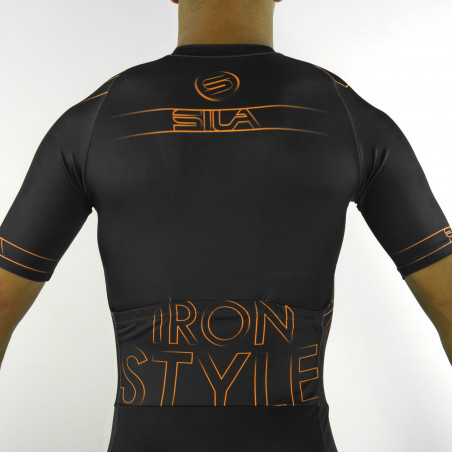 SKATING SUIT SILA IRON STYLE 2 Black - Short sleeves