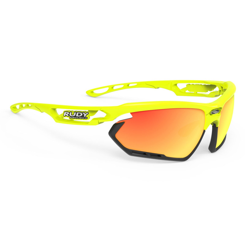 Lunettes Plastique jaune fluo