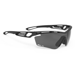 SUNGLASSES RUDY PROJECT TRALYX MATTE BLACK - GLASSES SMOKE BLACK