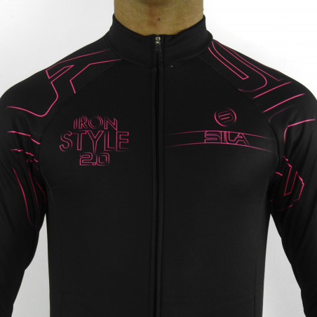 JERSEY/JACKET MID SEASON IRON STYLE PINK-long sleeves