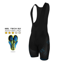 CYCLING BIB SHORT SILA IRON STYLE 2.0 - BLUE