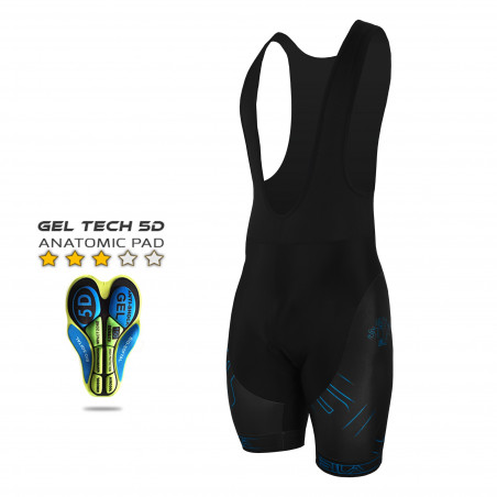 CYCLING BIB SHORT SILA IRON STYLE 2.0 - BLUE