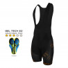 CYCLING BIB SHORT SILA IRON STYLE 2.0 - ORANGE