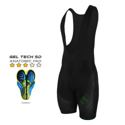 CYCLING BIB SHORT SILA IRON STYLE 2.0 - GREEN