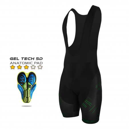 CYCLING BIB SHORT SILA IRON STYLE 2.0 - GREEN