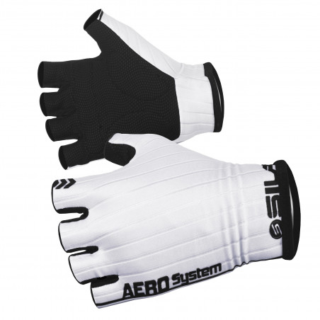 PRO AERO SHORT GLOVES SILA - WHITE