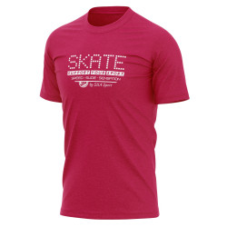 T-SHIRT SILA SKATE SUPPORT ROSE