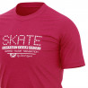 T-SHIRT SILA SKATE SUPPORT ROSE