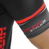 MAILLOT SILA CARBON STYLE 2 ROSE - Manches courtes