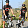 MAILLOT SILA CARBON STYLE 2 VERT - Manches courtes