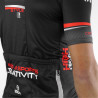 MAILLOT SILA CARBON STYLE 2 ROUGE - Manches courtes