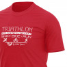 T-SHIRT SILA TRIATHLON SUPPORT RED