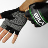 SHORT GLOVES SILA - CARBON STYLE 2 GREEN