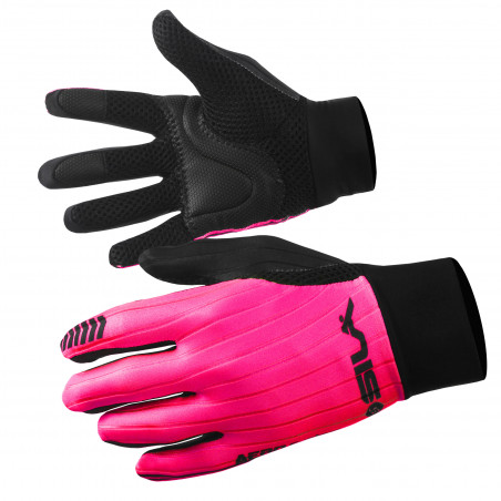 GANTS LONGS PRO AERO SILA - ROSE FLUO