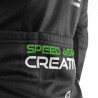 JERSEY/JACKET MID-SEASON SILA CARBON STYLE 2 GREEN-long sleeves