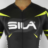 COMBINAISON CYCLISME SILA TEAM PRO R-GIRO - JAUNE FLUO - Mc