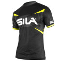 MAILLOT RUNNING HOMME - PRO ULTRALIGHT - SILA TEAM - JAUNE FLUO - Mc