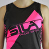 RUNNING WOMAN SLEEVELESS JERSEY SILA FLUO STYLE 3 PINK