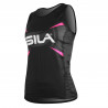 DÉBARDEUR RUNNING FEMME - PRO ULTRALIGHT - SILA TEAM - ROSE FLUO