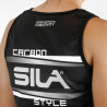 DÉBARDEUR RUNNING FEMME - SILA CARBON STYLE 2 - BLANC