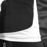 RUNNING WOMAN SLEEVELESS JERSEY SILA CARBON STYLE 2 - WHITE