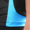 RUNNING WOMAN SLEEVELESS JERSEY SILA CARBON STYLE 2 - BLUE