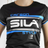 RUNNING WOMAN JERSEY SILA CARBON STYLE 2 - BLUE - Ss