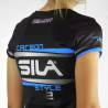 MAILLOT RUNNING FEMME - SILA CARBON STYLE 2 - BLEU - Mc