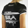 MAILLOT RUNNING FEMME - SILA CARBON STYLE 2 - BLANC - Mc