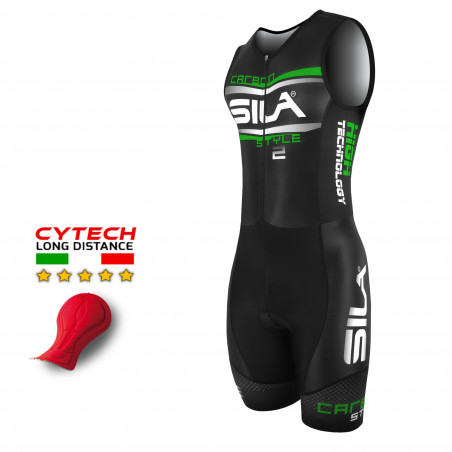 TRI SUITS SILA CARBON STYLE 2 GREEN - SL