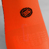 CHAUSSETTES RACING SILA - Mi-hautes ORANGE FLUO / NOIR