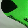 CHAUSSETTES RACING SILA - Mi-hautes VERT FLUO / NOIR