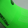 CHAUSSETTES RACING SILA - Mi-hautes VERT FLUO / NOIR