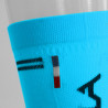 MEDIUM HEIGHT SOCKS SILA RACING - BLUE / BLACK