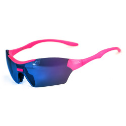 SUNGLASSES SILA TRIGO- PINK - BLUE LENSES