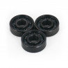 ROULEMENTS DOUBLE FF CÉRAMIQUES NOIR 6 BILLES (16pcs)