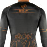 SKATING SUIT SILA IRON STYLE 2 Orange - Long sleeves