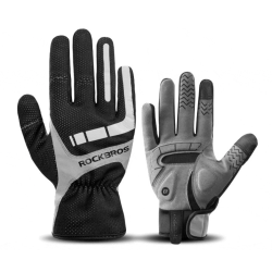 GANTS LONGS THERMIQUES ROCKBROS - Noir/gris