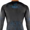 SKATING SUIT SILA IRON STYLE 2 Blue - Long sleeves