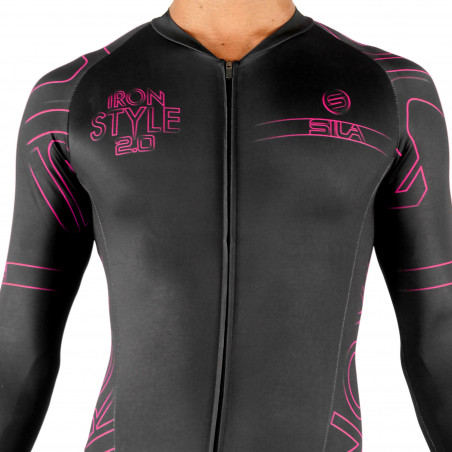 SKATING SUIT SILA IRON STYLE 2.0 Pink - Long sleeves