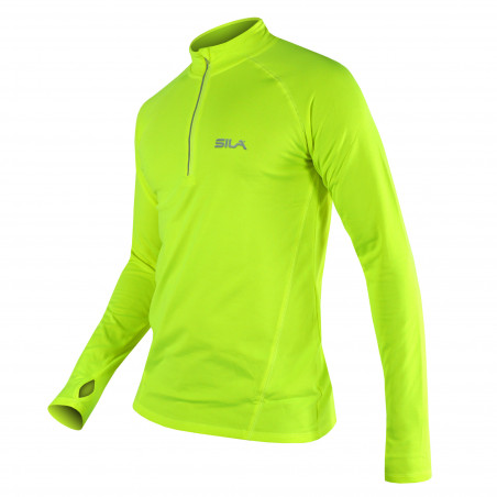 MAILLOT RUNNING - SILA PRIME NOIR - Manches longues